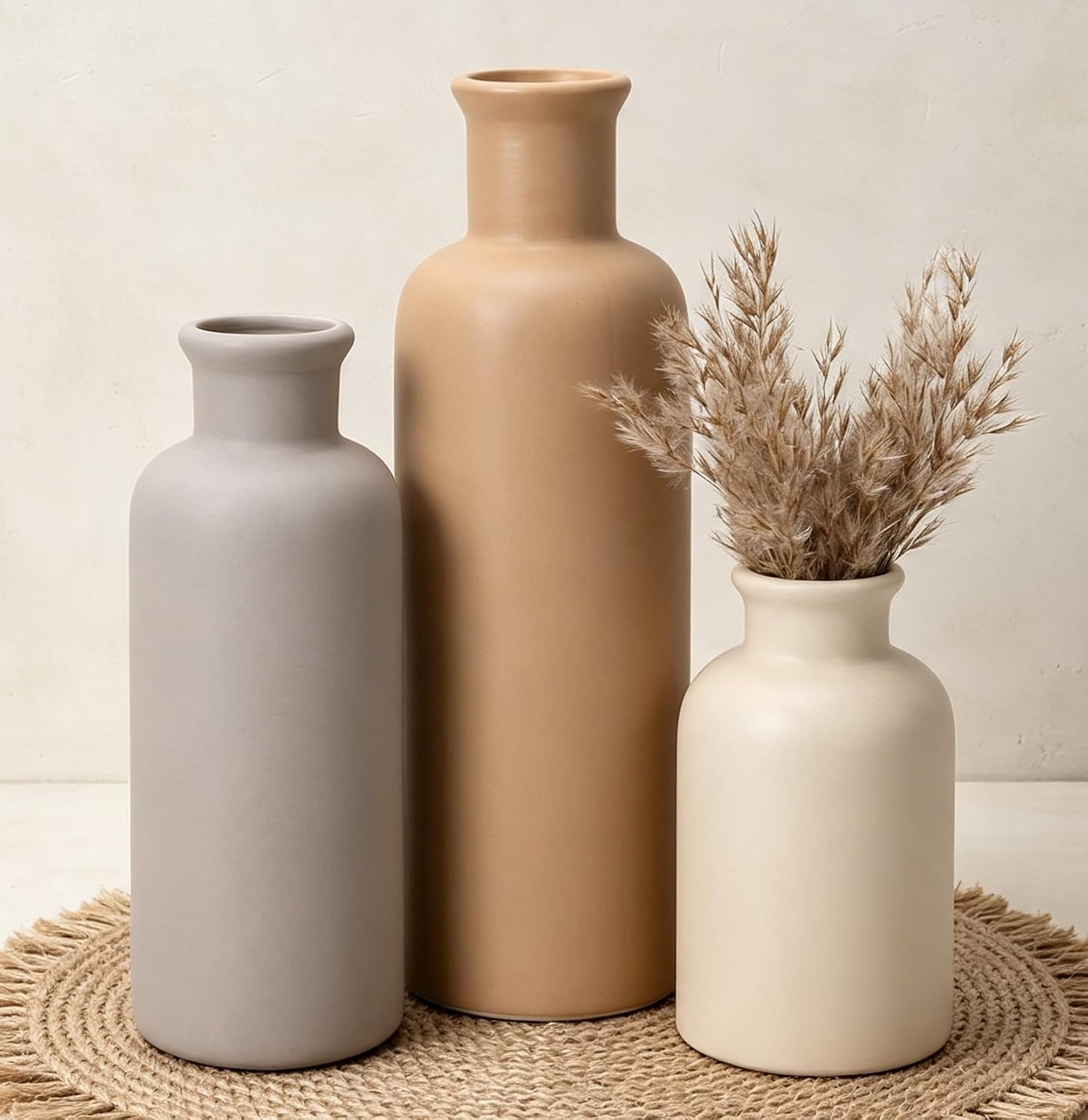 Detalle de Ceramic Vase Set of 3