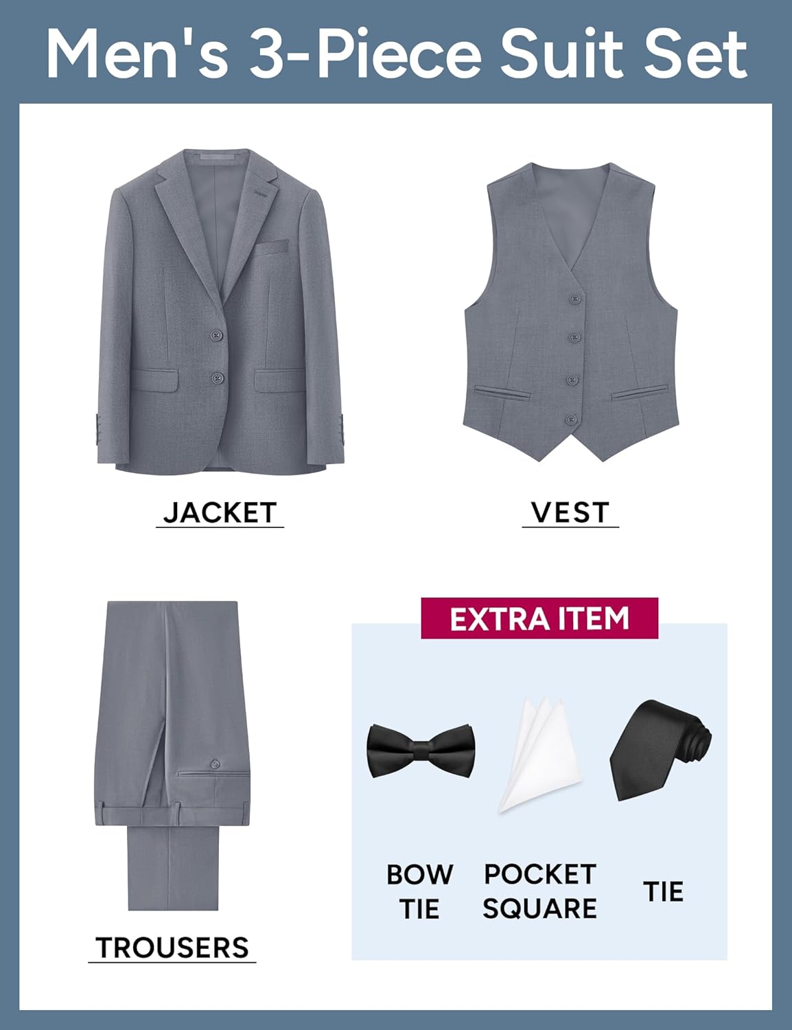 Thumbnail 1 de Gentle Season Stretch Slim Fit Suit 👔