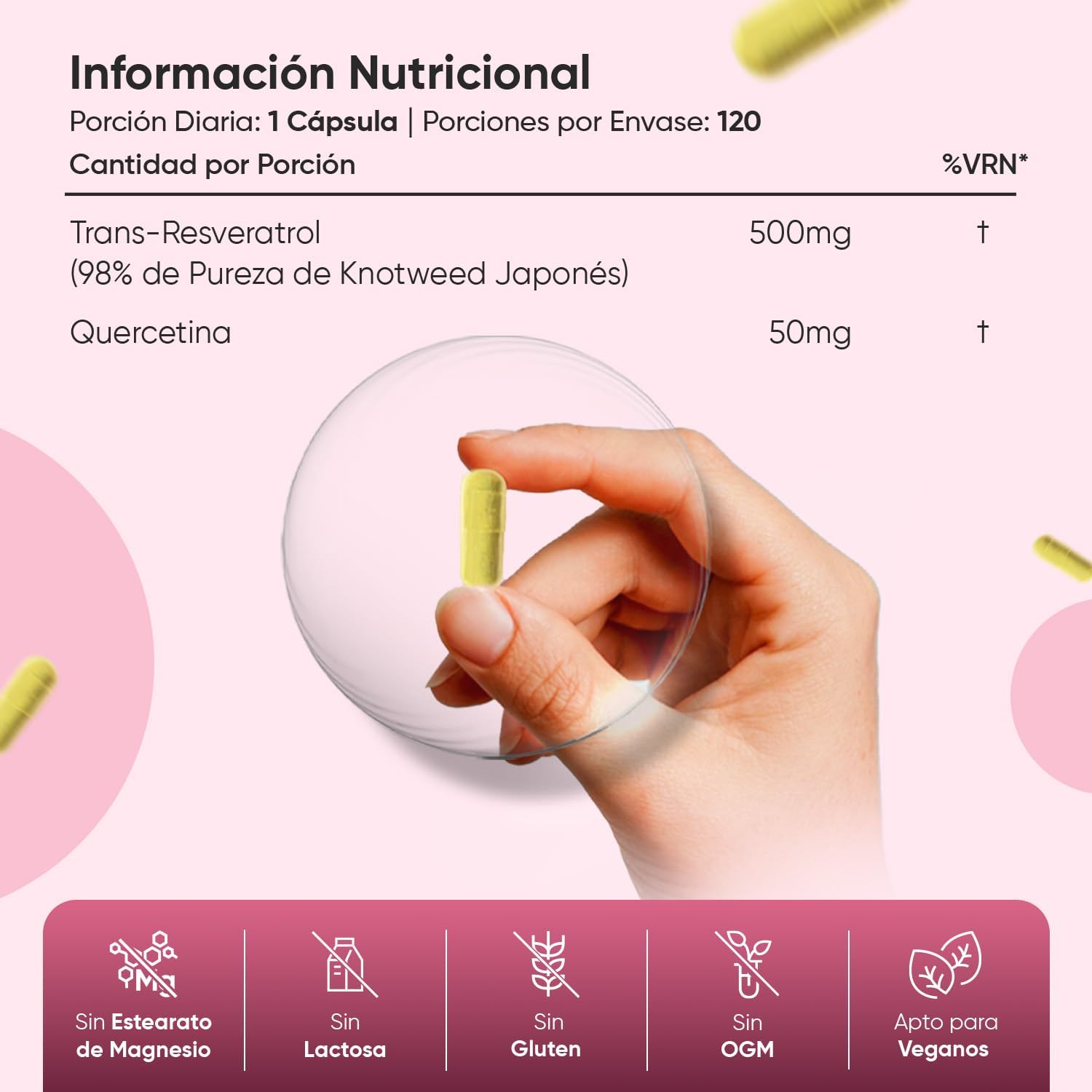 Thumbnail 3 de WeightWorld Trans Resveratrol 550 mg