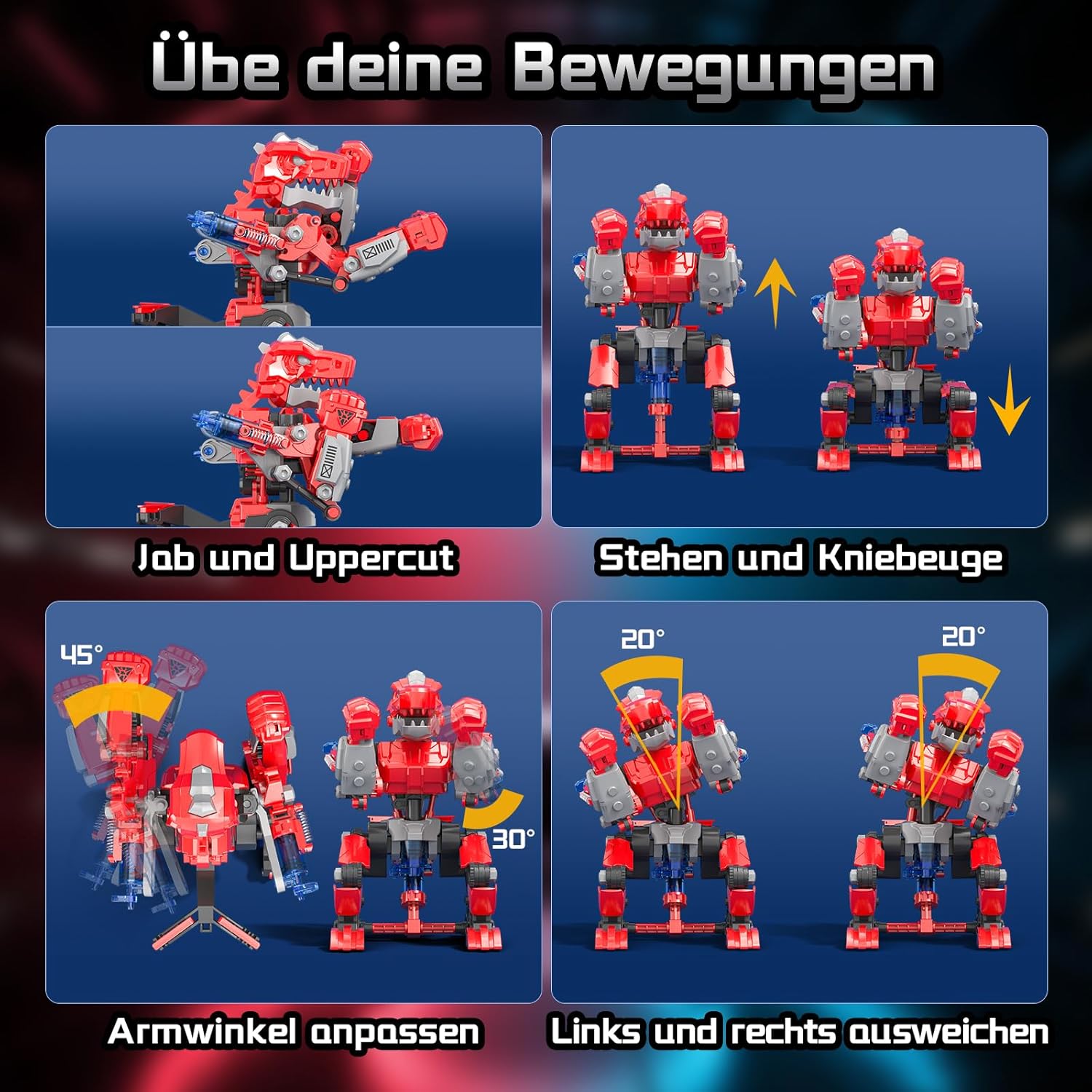 Detalle 2 de STEM Boxing Robot Toys: Build Two Hydraulic Boxing Robots (Science kit for kids aged 8–14)