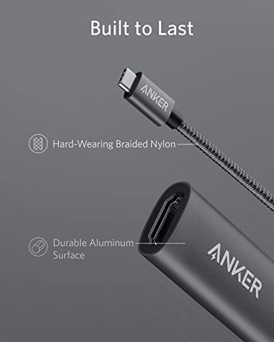 Detalle de Anker 310 USB-C to HDMI Adapter (4K@60Hz) — USB-C to HDMI for MacBook Pro/Air, iPad Pro, Thunderbolt 3