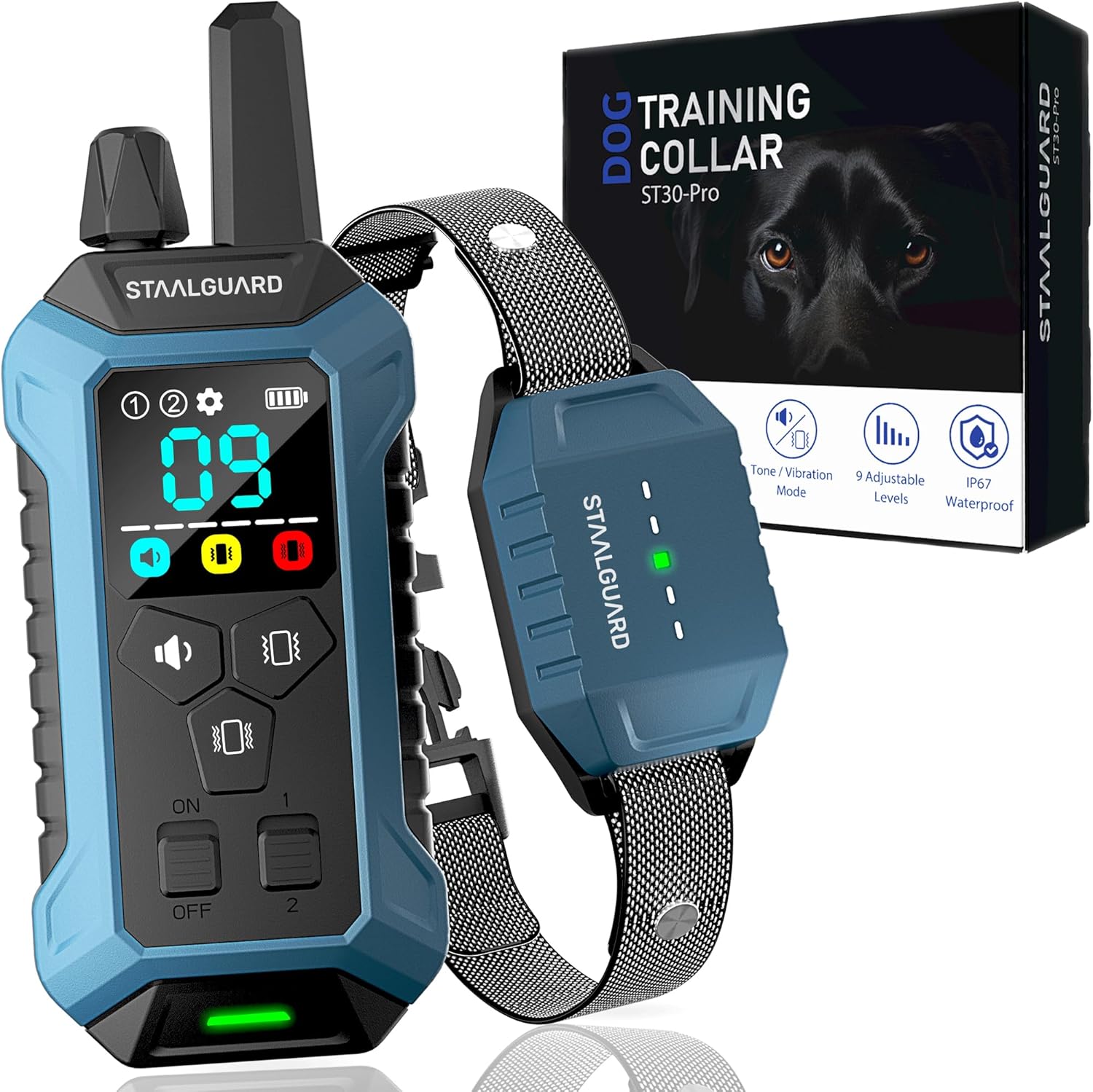 Staalguard Collar de Adiestramiento para Perros 3000m