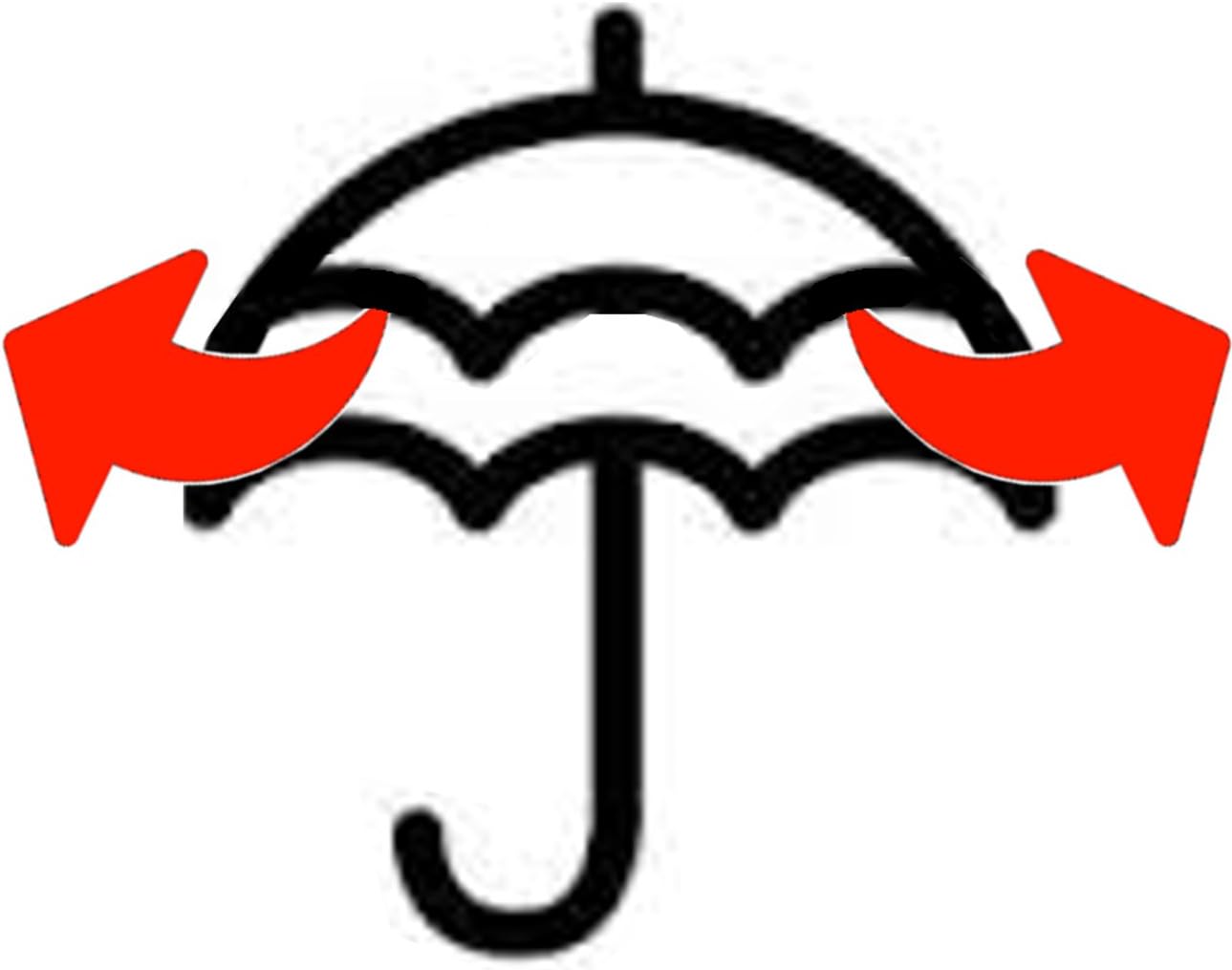 Thumbnail 2 de 50MPH StormDefender Compact Windproof Umbrella