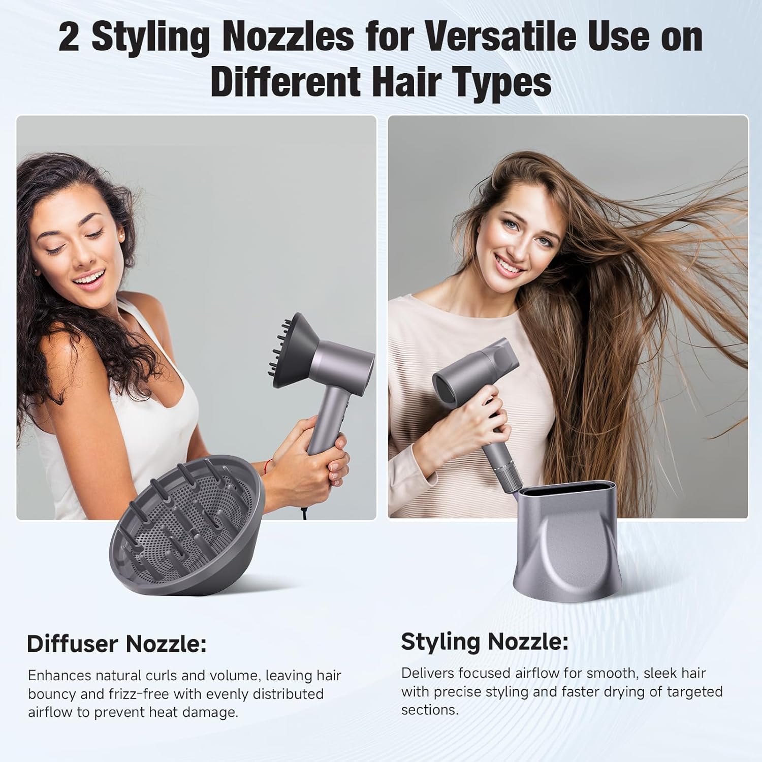 Detalle de Portable Ionic Hair Dryer 160,000 RPM