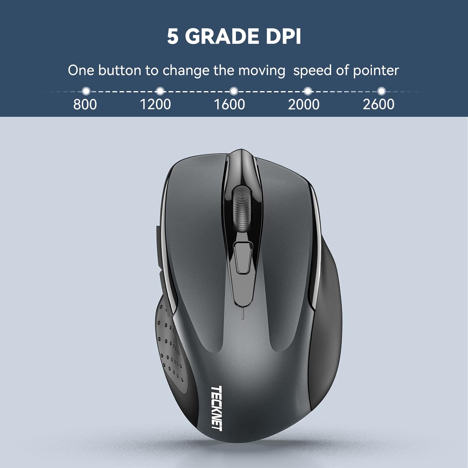 Thumbnail 3 de TECKNET PRO 2600 DPI mouse wireless 🖱