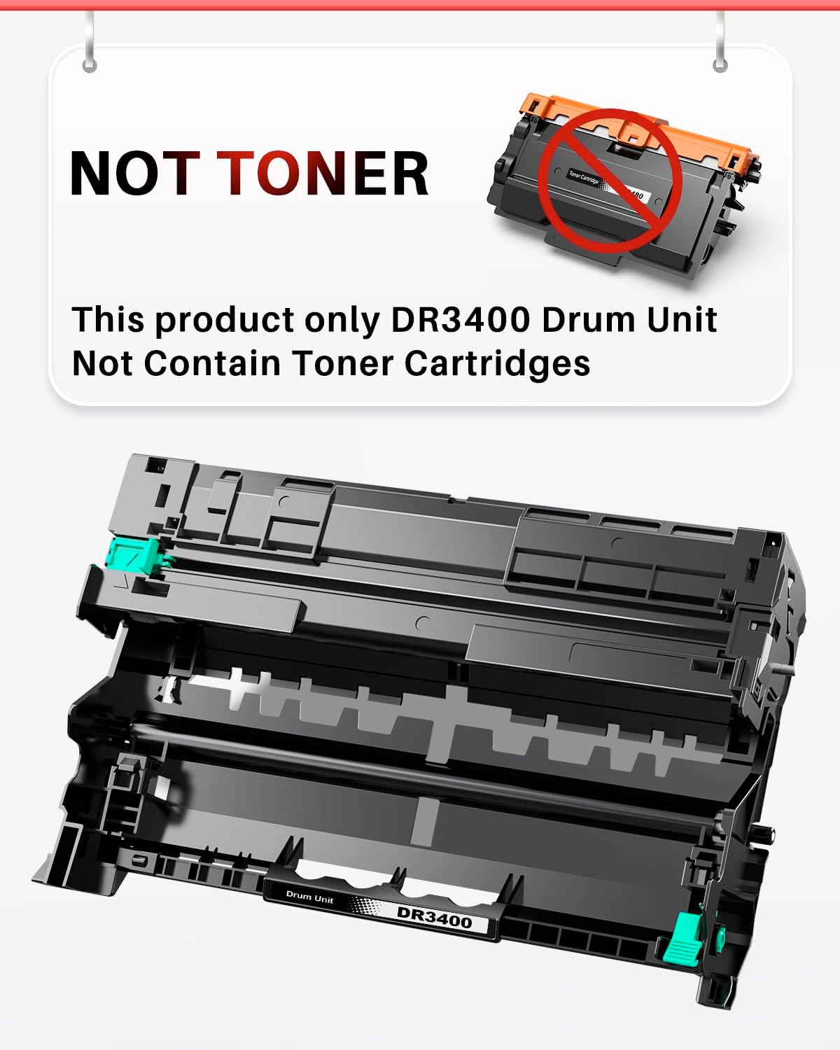 Thumbnail 1 de Halloya DR3400 Trommel (2er-Set) kompatibel mit Brother DR3400, TN-3480 – für HL/DCP/MFC Modelle