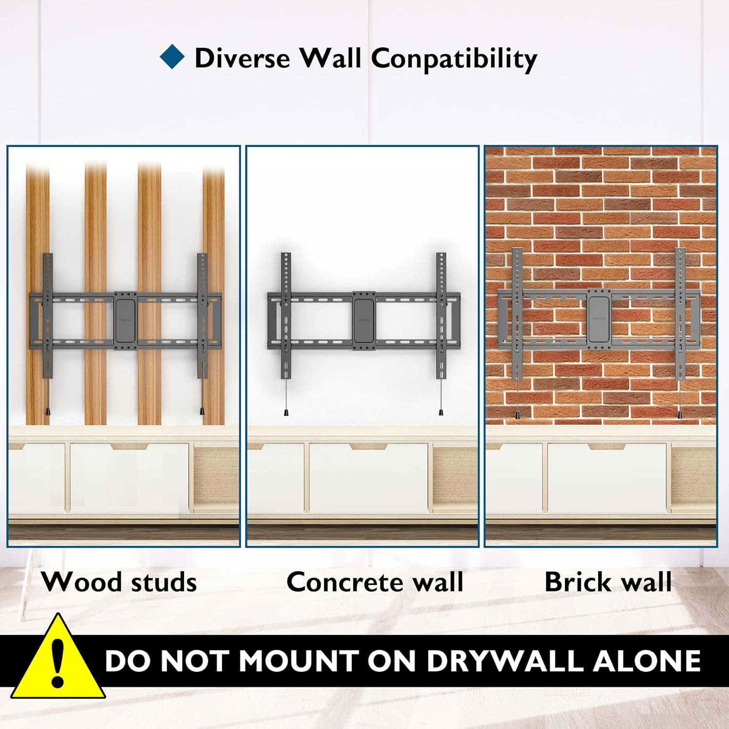 Thumbnail 5 de BONTEC Soporte TV Pared Inclinable 37–82 pulgadas