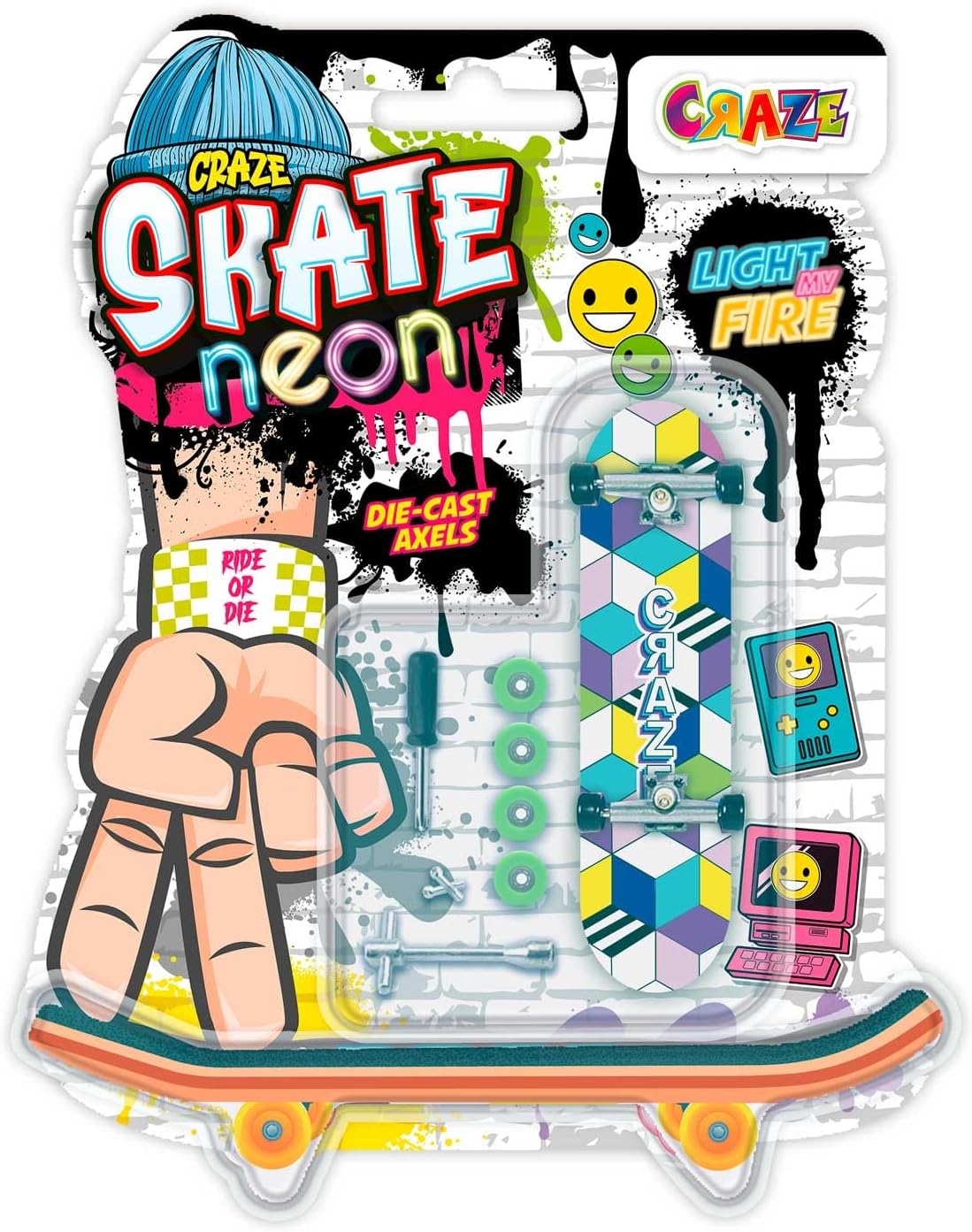 Thumbnail 6 de Fingerboard Set 2er Pack Neon Mini-Skates