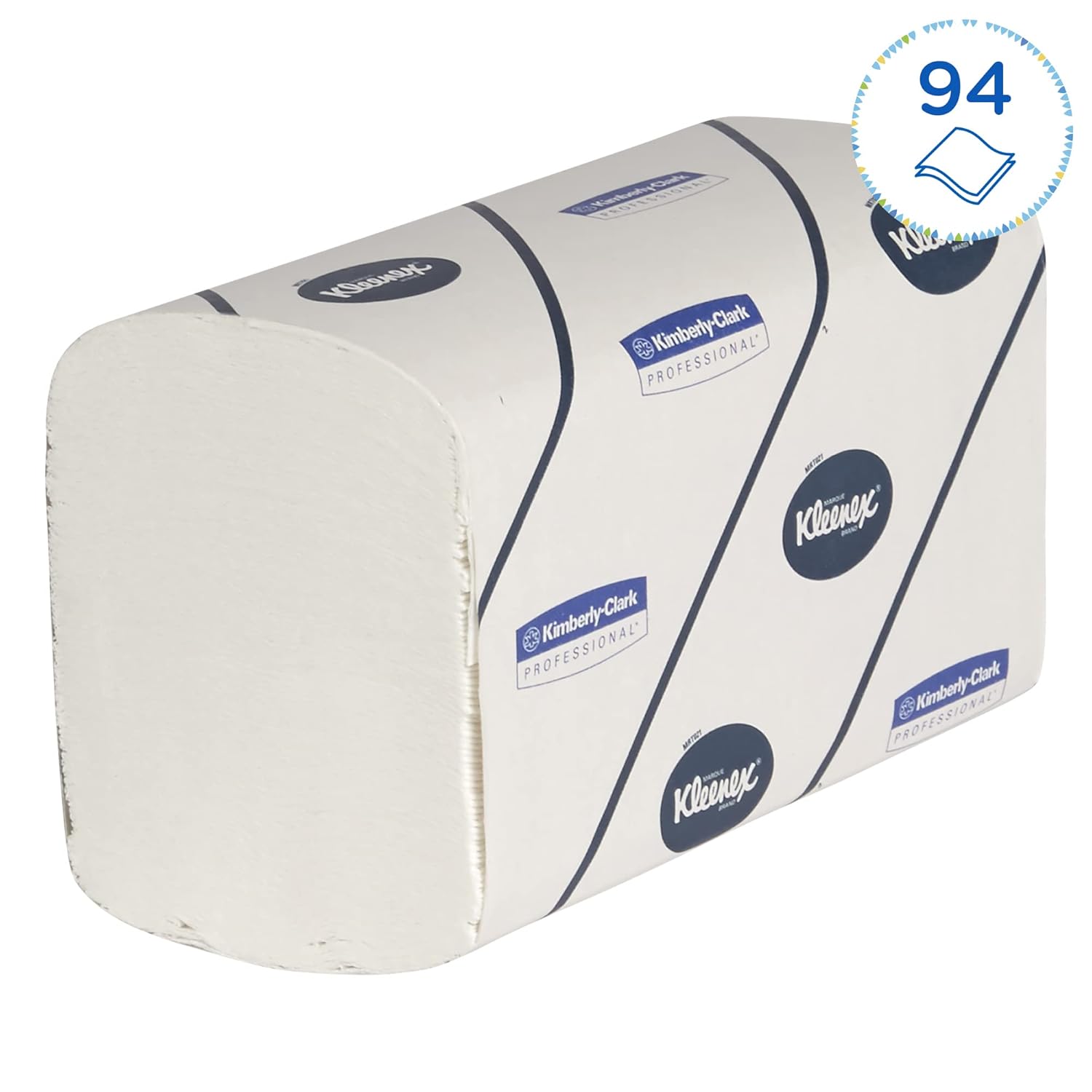 Detalle de Essuie-mains enchevêtrés KLEENEX* ULTRA 6772 (30 paquets, blancs, 2 plis)