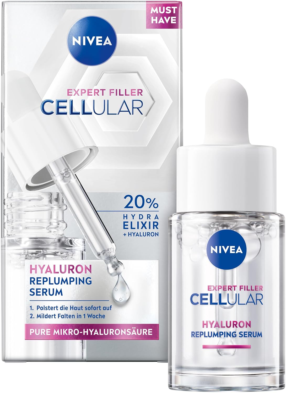 Detalle de NIVEA Cellular Expert Hyaluron-Serum 15 ml