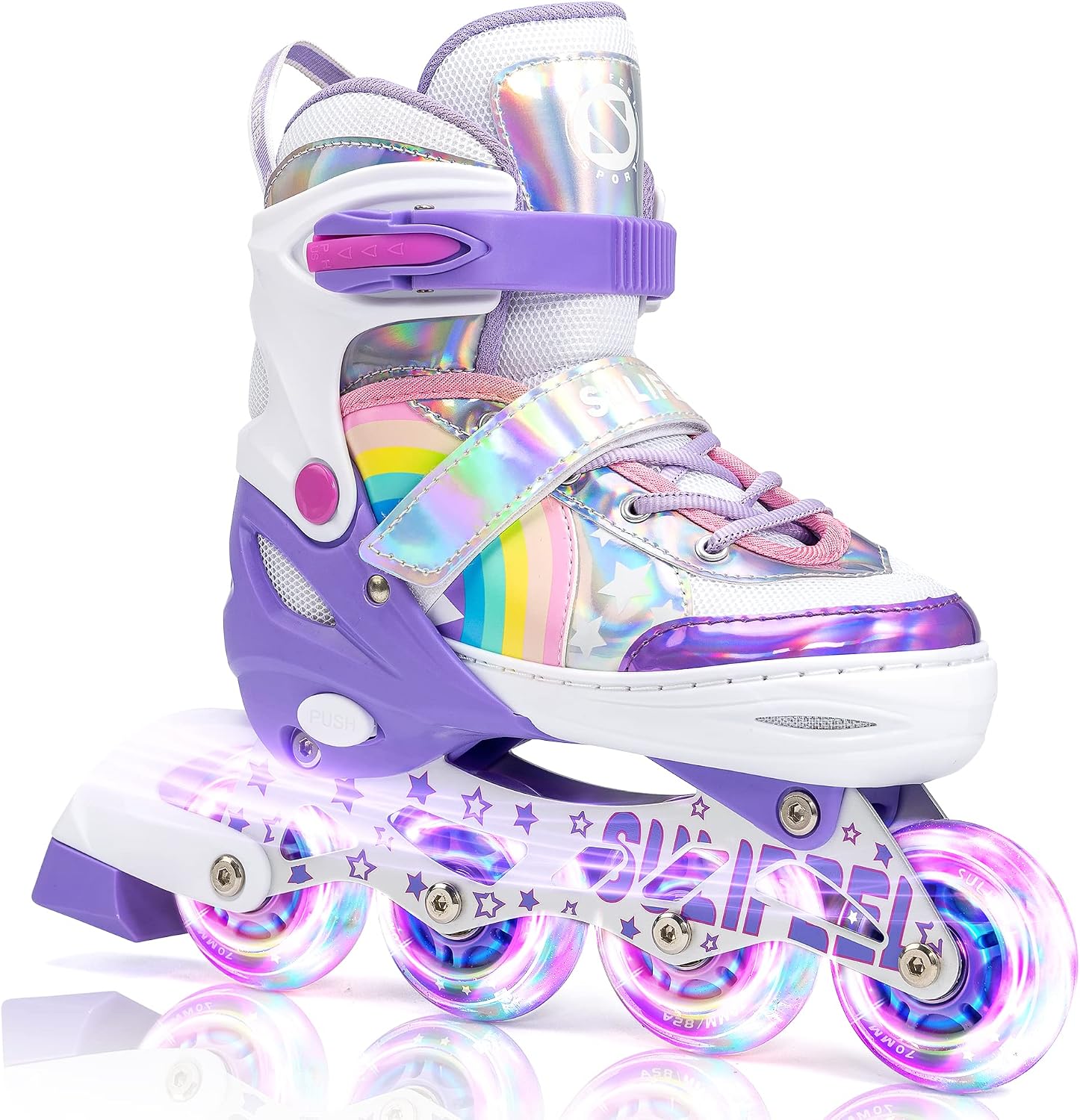 Thumbnail 5 de SULIFEEL Rainbow Unicorn Rollschuhe für Kinder