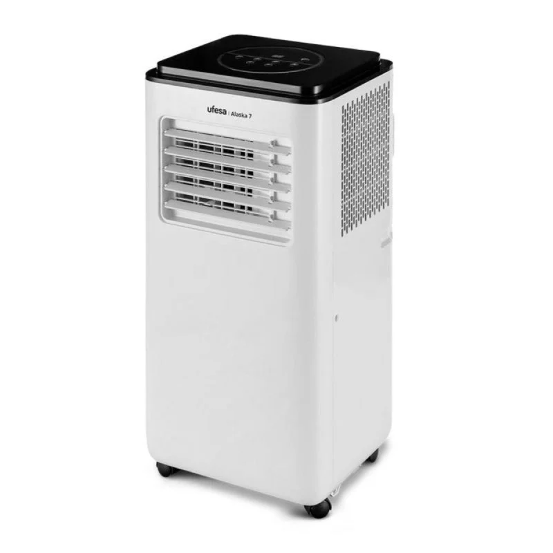 Detalle de Ufesa Alaska 7 7000 BTU: Aire Acondicionado Portátil 3 en 1 para estancias de hasta 12 m²