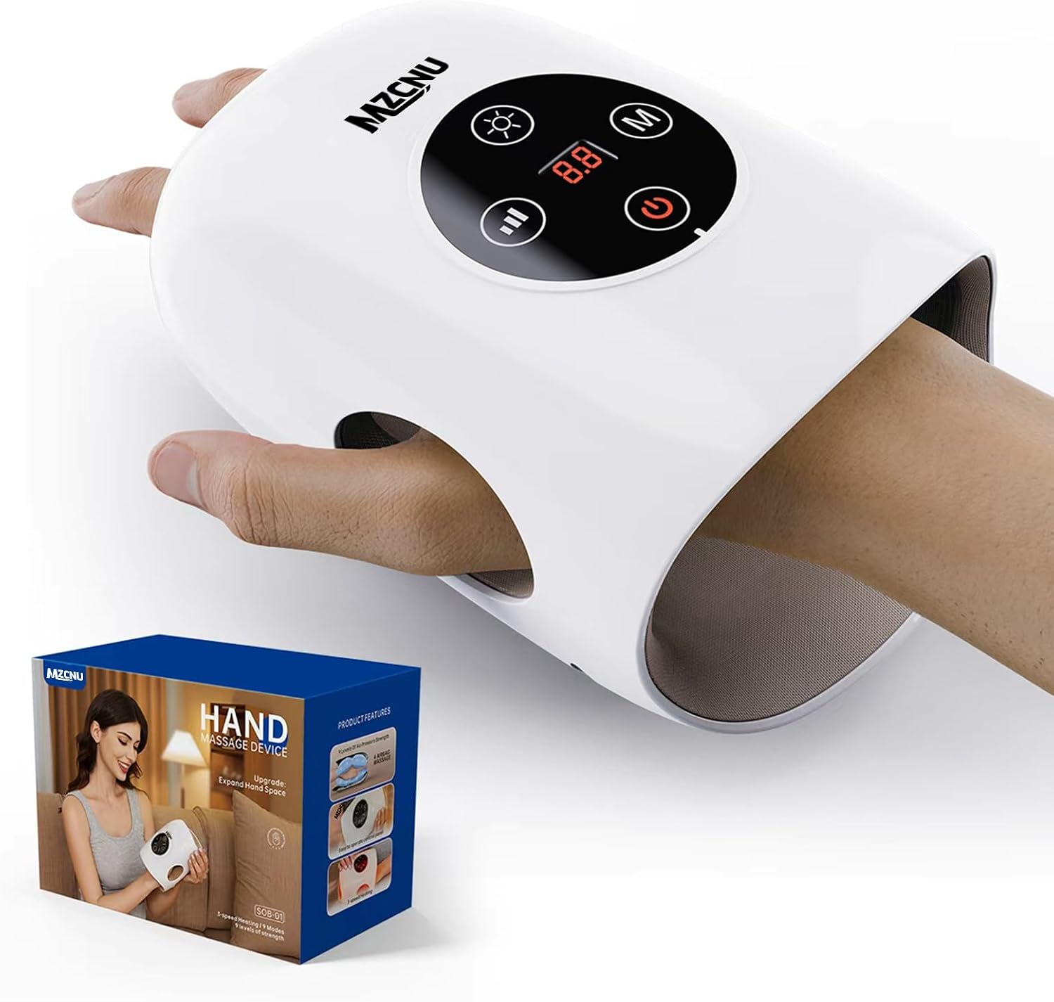 Detalle de MZCNU Hand Massager 3000mAh