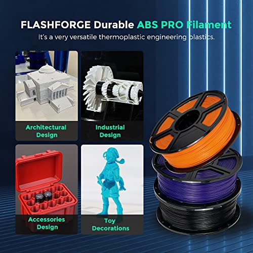 Detalle 2 de Filament FLASHFORGE ABS PRO 1kg ⚙