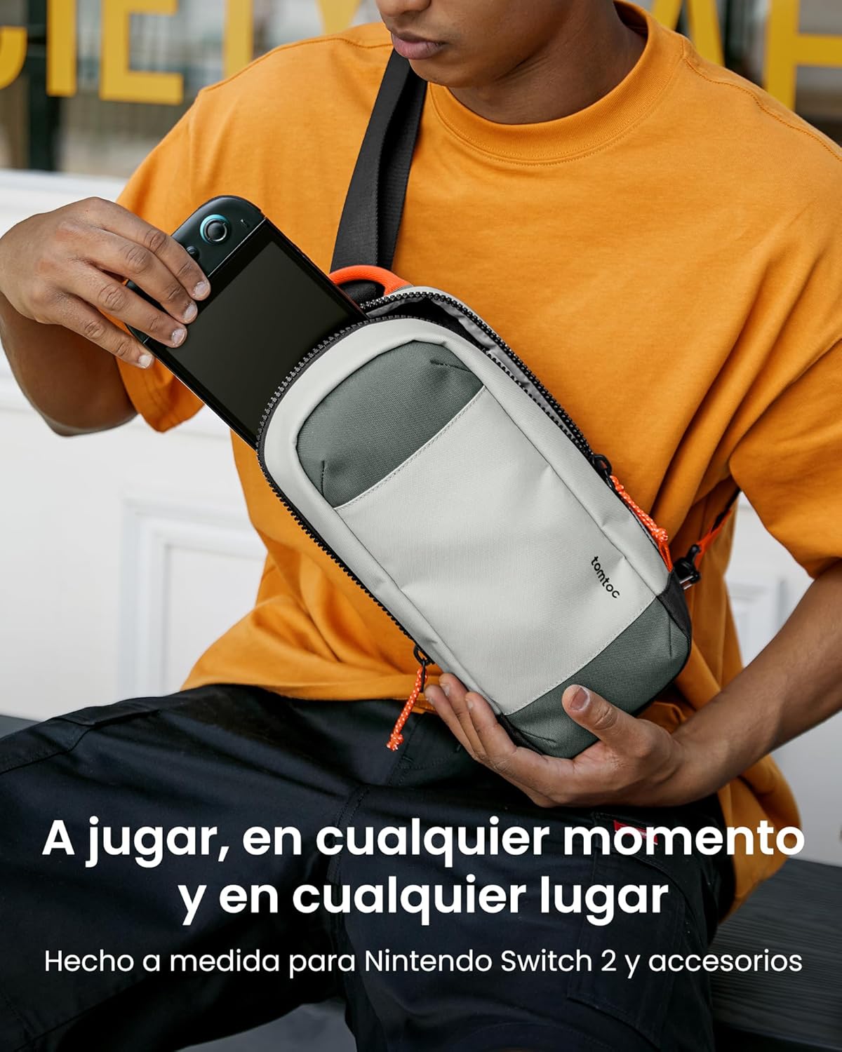 Thumbnail 1 de tomtoc Bandolera Sling Bag para Nintendo Switch 2 3L