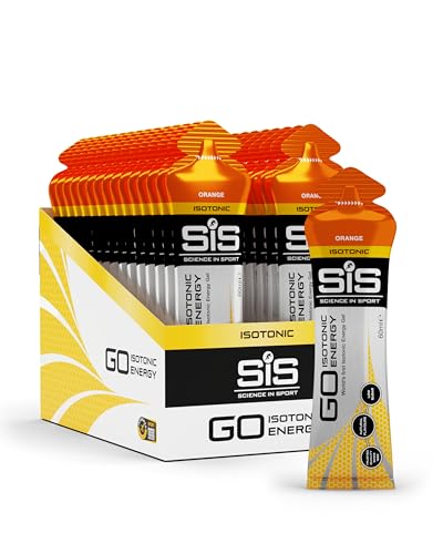 Detalle de Science in Sport GO Isotonic Energy Gels, Orange – 30 x 60ml