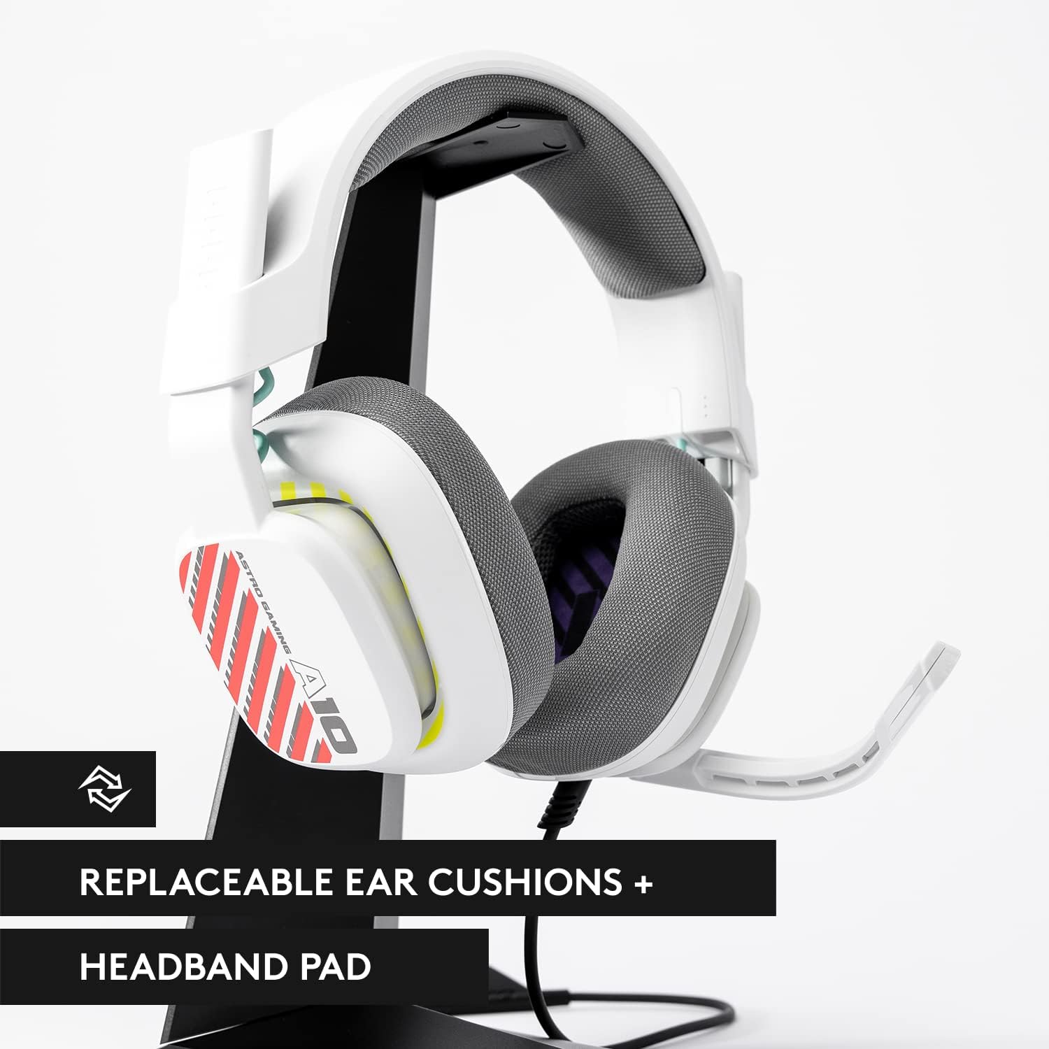Thumbnail 6 de ASTRO Gaming A10 Gen 2 939-002050 Wired Gaming Headset, White/Xbox