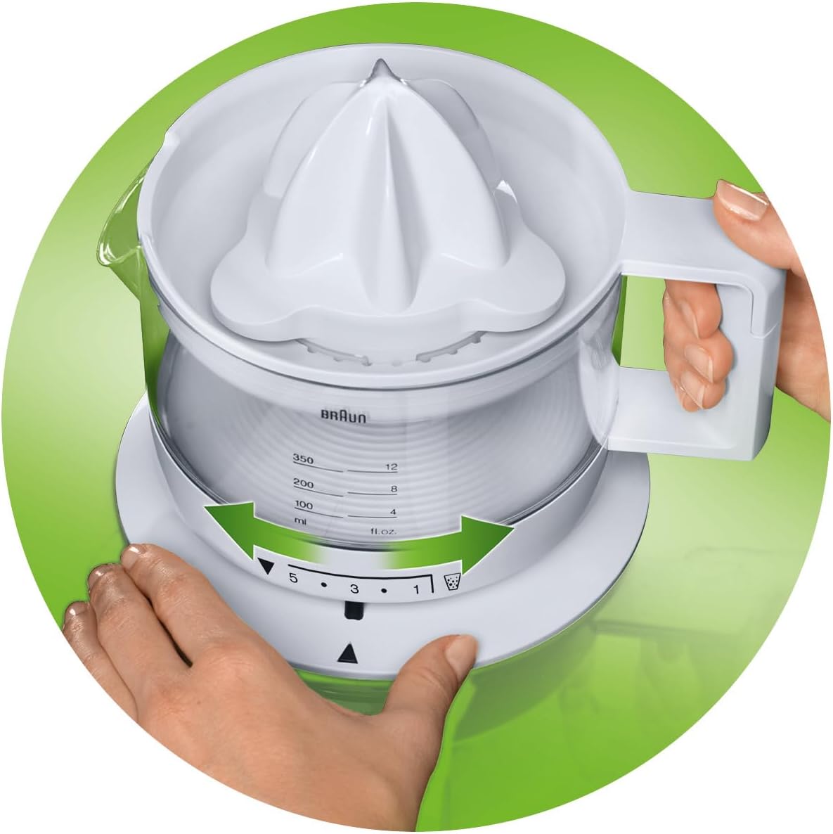 Detalle 2 de Braun CJ3000 Electric Citrus Press