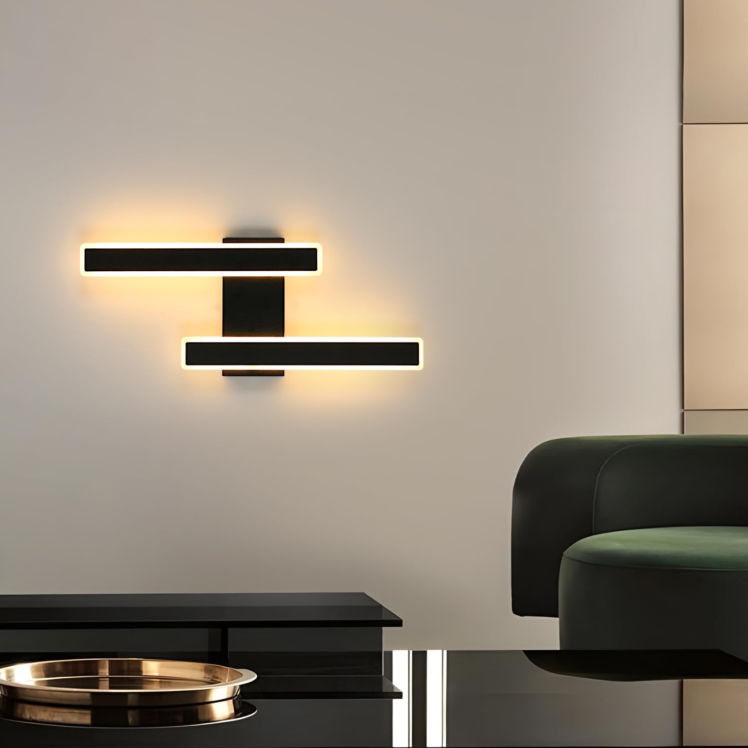 Detalle de comely Aplique Interior LED 32W Blanco Cálido 🌟