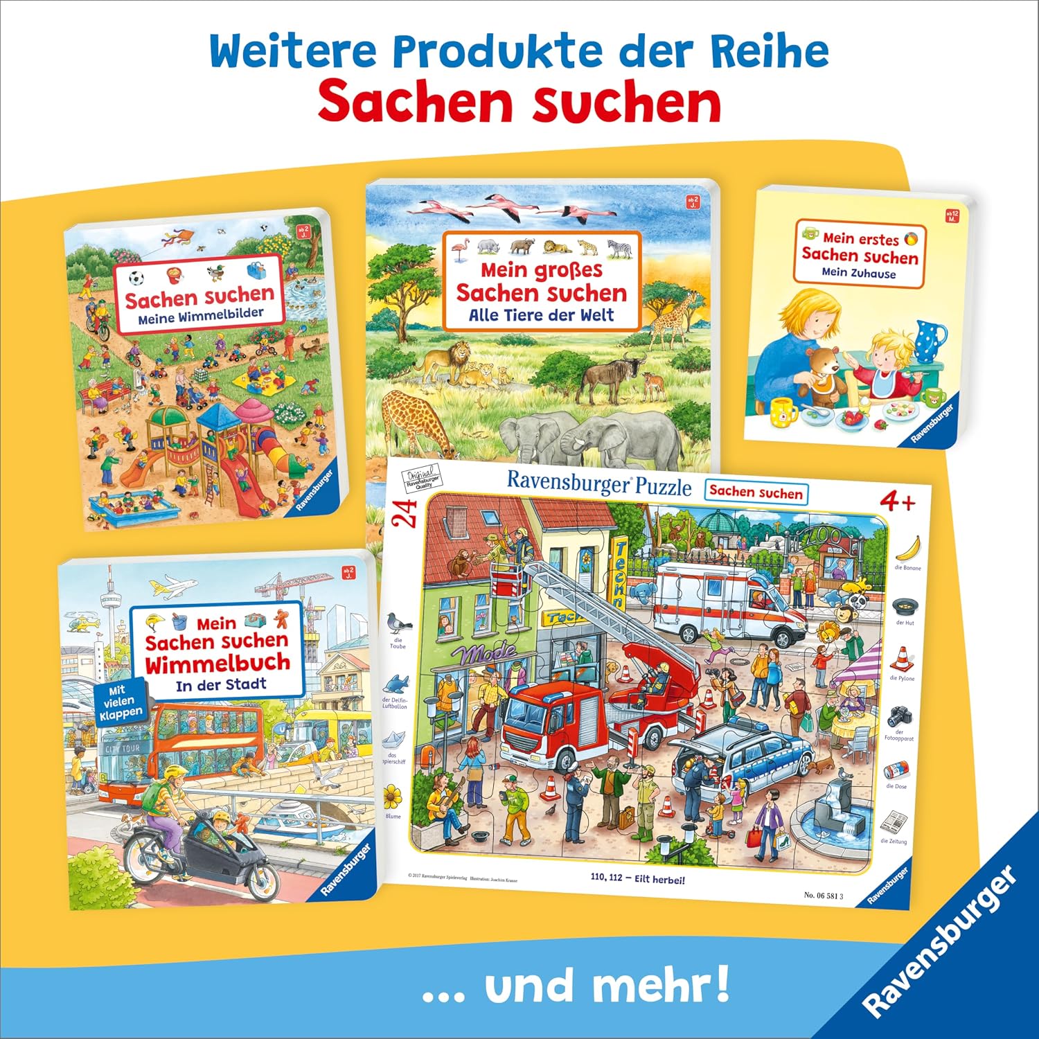 Detalle de Ravensburger Kinderpuzzle 06582 „Mein kleiner Bauernhof“ – Rahmenpuzzle mit 24 Teilen ab 4 Jahren