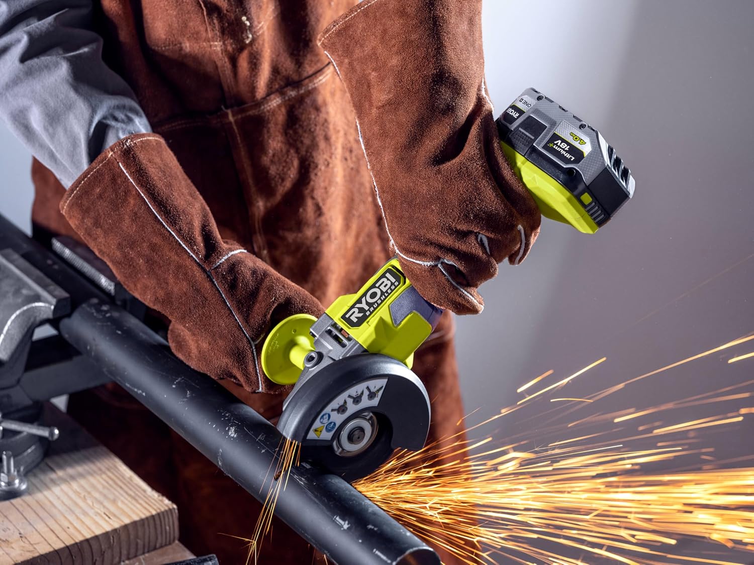 Thumbnail 6 de Ryobi RAG18BL-0 smerigliatrice 125 mm 🛠