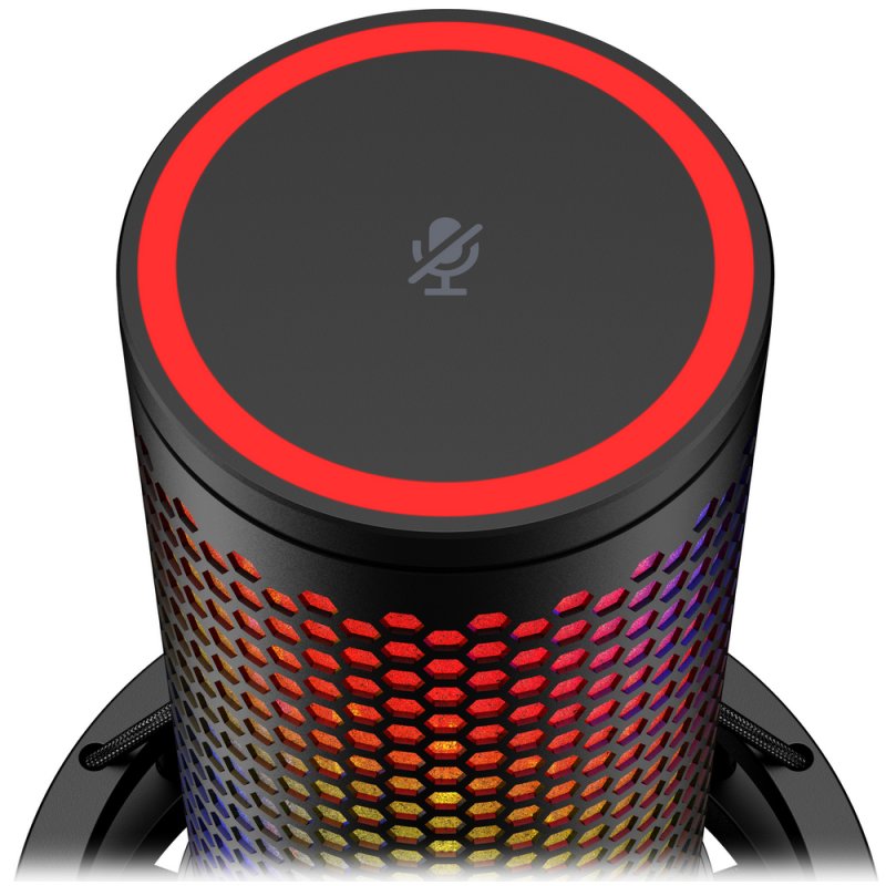 Detalle 2 de HyperX QuadCast 2 Micrófono USB condensador para streaming