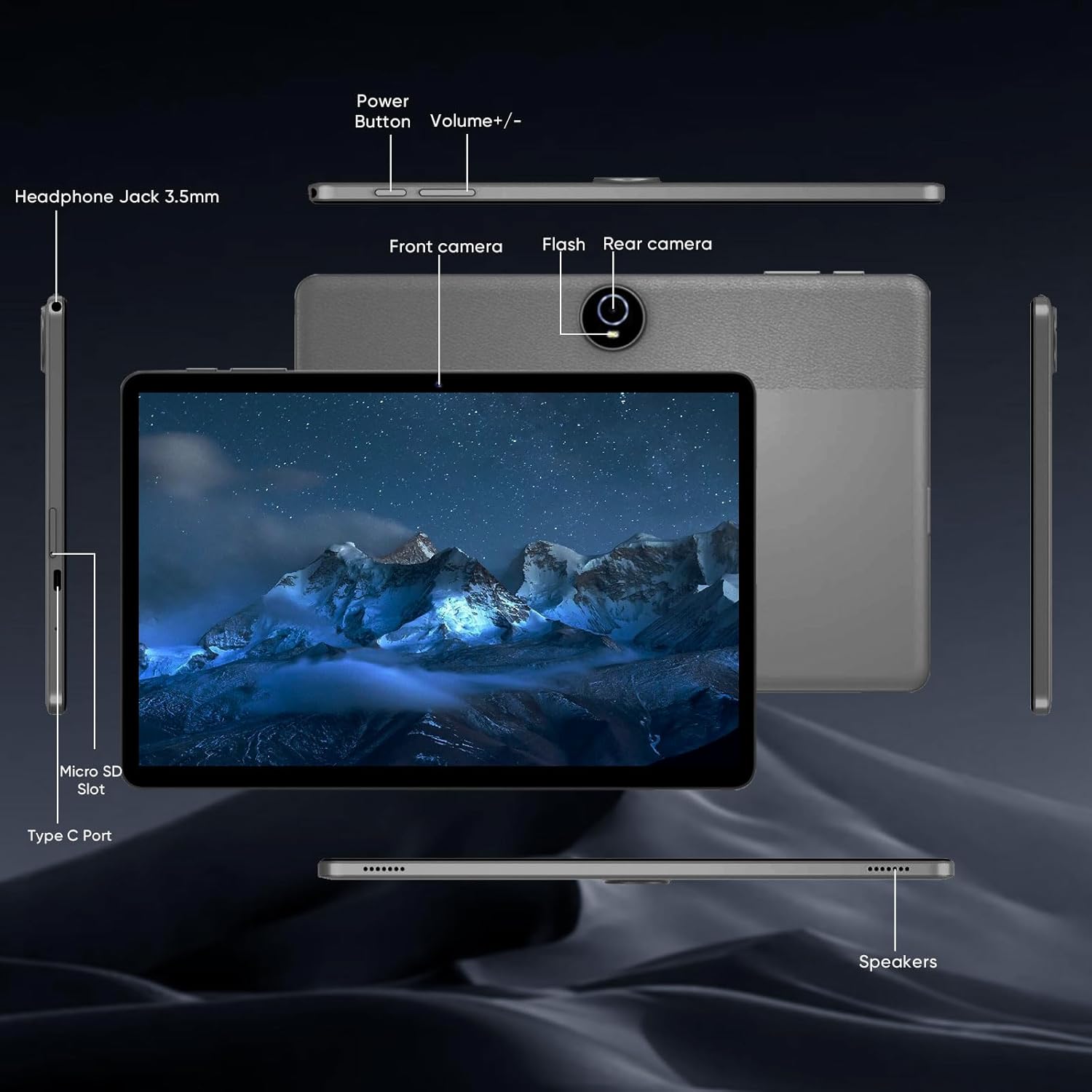 Thumbnail 6 de WXUNJA Android 15 Tablet 11-inch, 12GB RAM