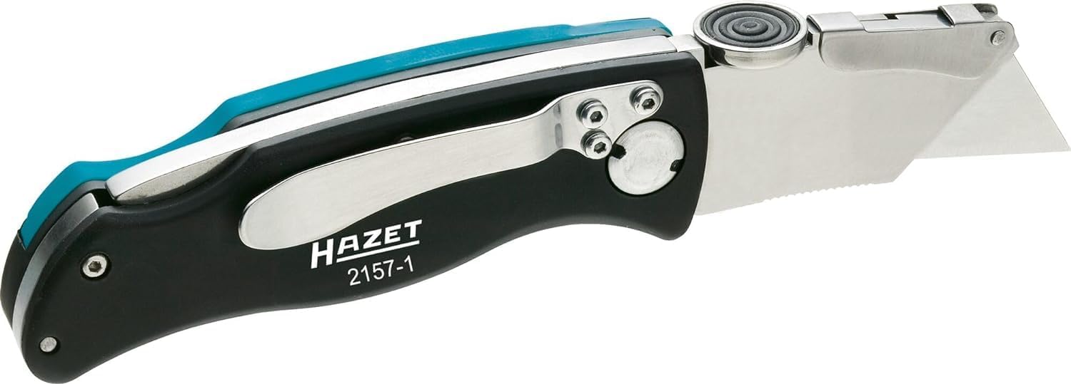 Detalle de Couteau pliant HAZET 2157-1 avec lame tranchante 🌟