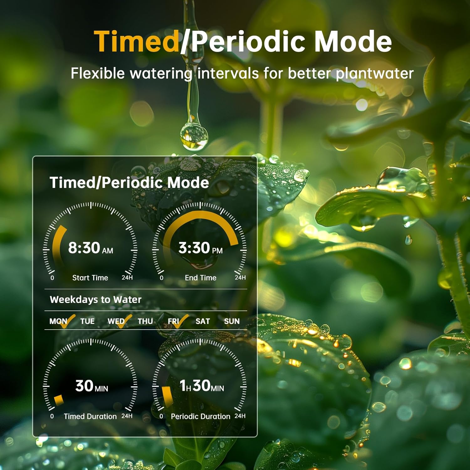 Thumbnail 3 de AnseTo Irrigation Timer WiFi Water Timer: Smart Remote Garden Irrigation