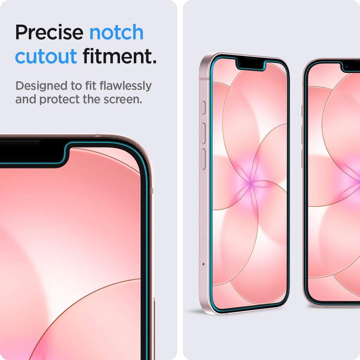 Thumbnail 4 de Spigen Glas.tR EZ Fit – 2 protections écran en verre trempé pour iPhone (9H)