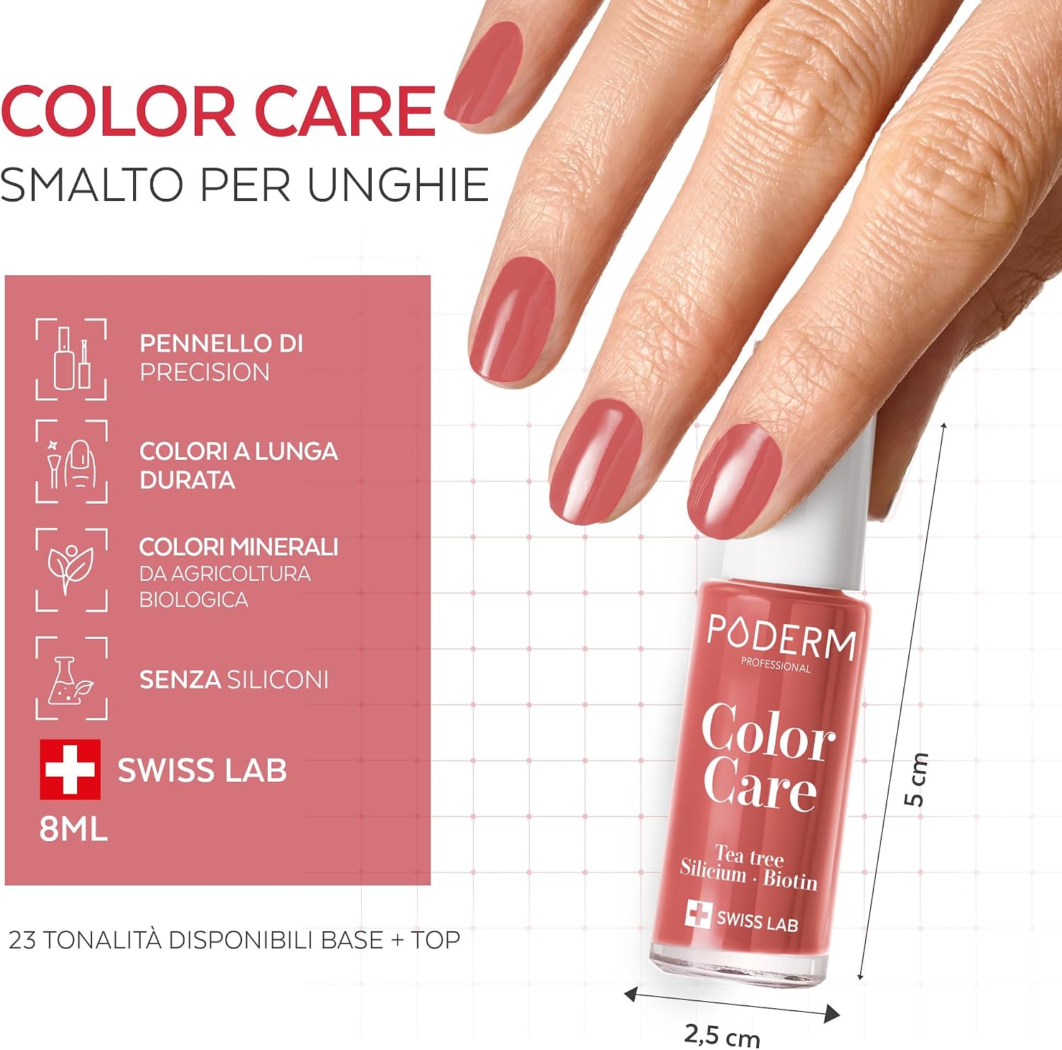 Thumbnail 4 de Smalto per unghie con tea tree Poderm