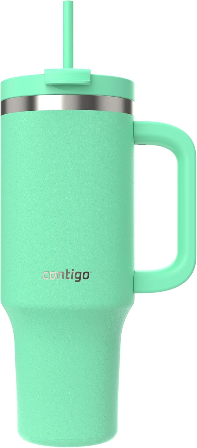 Detalle de Contigo Botella Térmica 1200 ml con Asa y Pajita 🚶♀