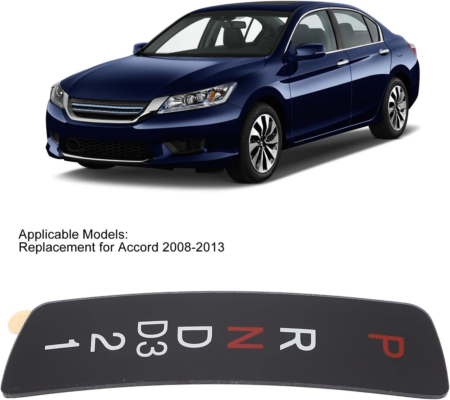 Thumbnail 1 de KIMISS Gear Shift Display Panel Trim for Accord 2008–2013