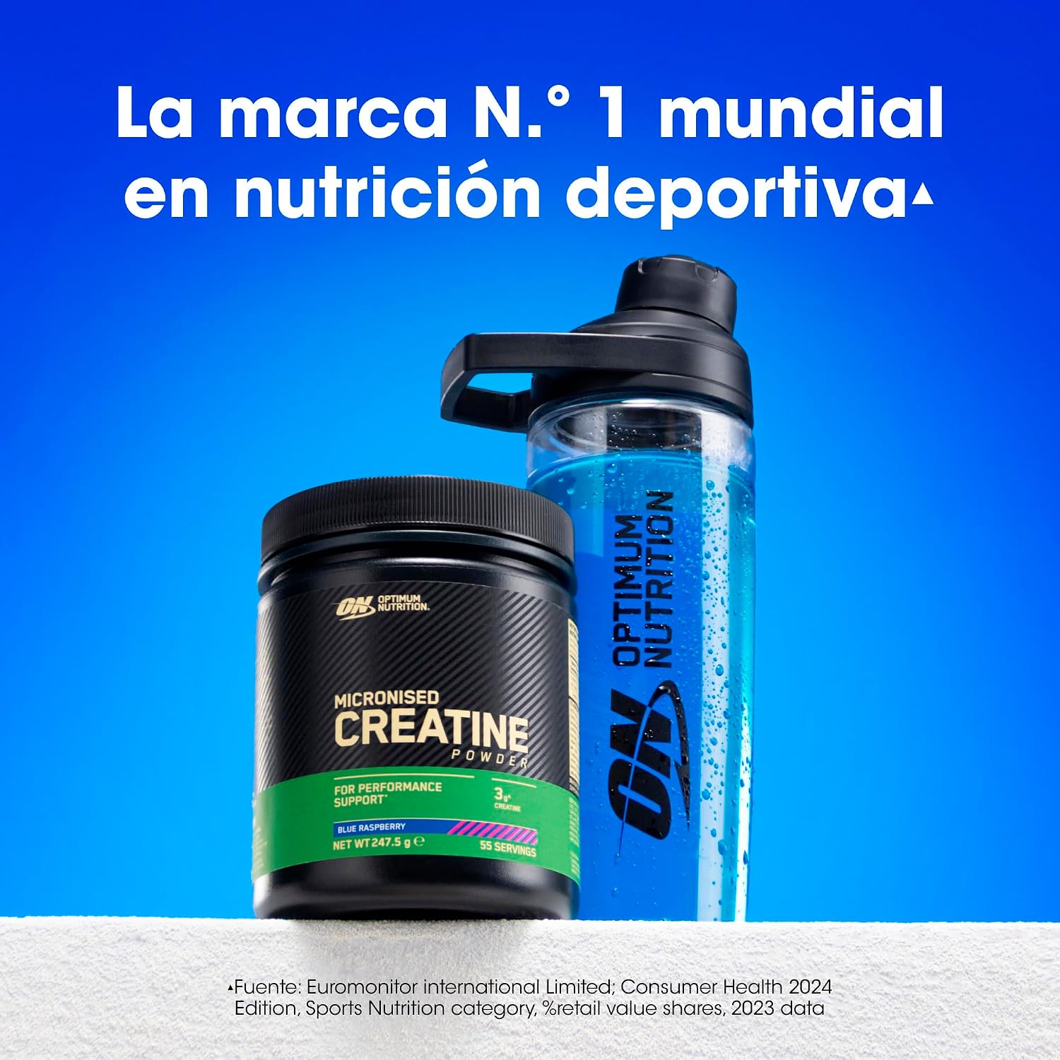 Thumbnail 2 de Optimum Nutrition Creatina Micronizada 360g Frambuesa