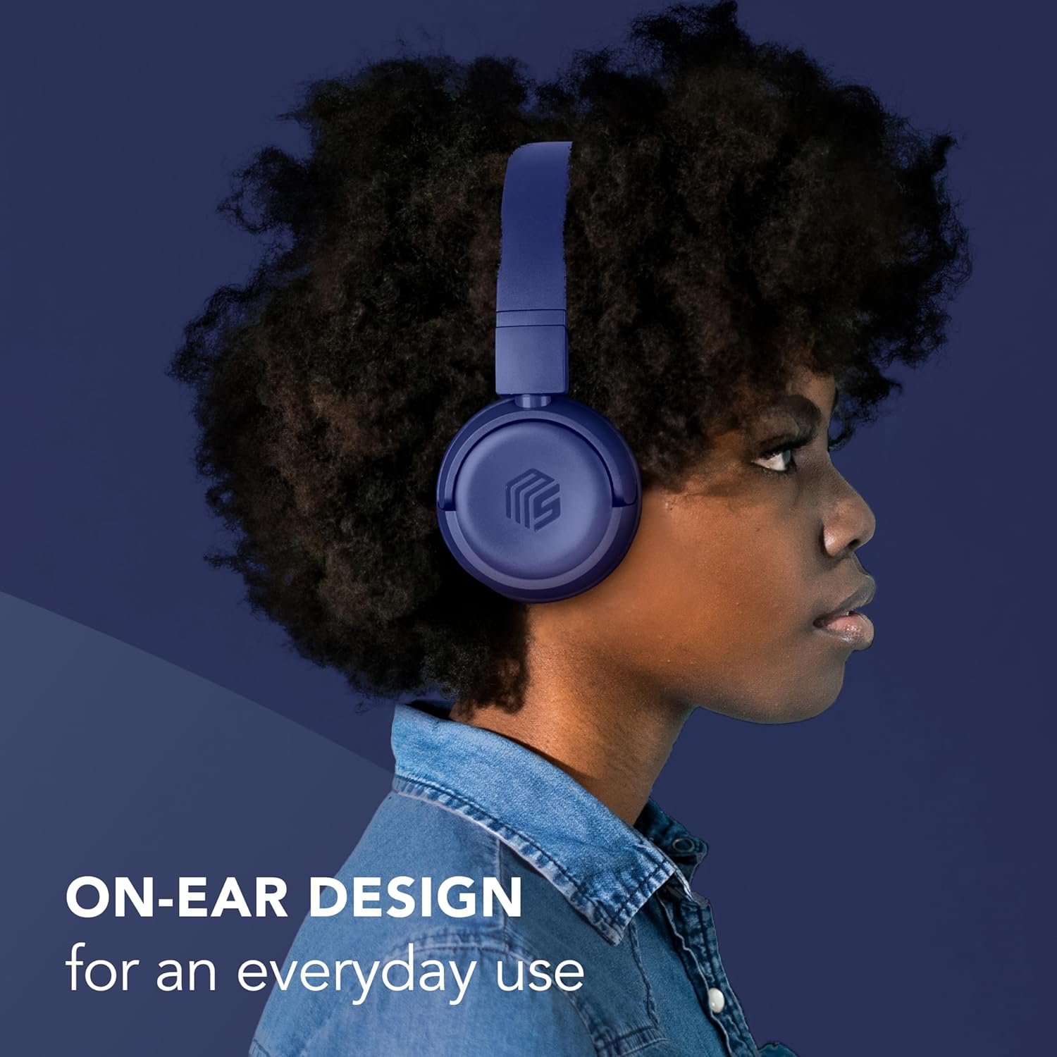 Thumbnail 5 de Music Sound VIBED Cuffia Bluetooth On-Ear con padiglioni girevoli e pieghevoli, archetto imbottito