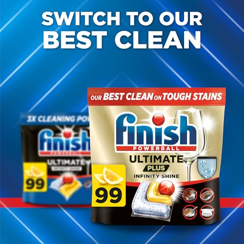 Thumbnail 6 de Finish Ultimate Infinity Shine Dishwasher Tablets, Lemon – 100