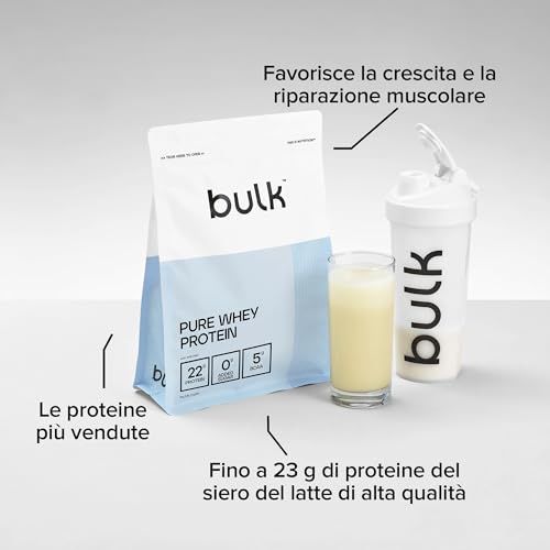Thumbnail 2 de Bulk Pure Whey Protein in polvere non aromatizzata, 1 kg