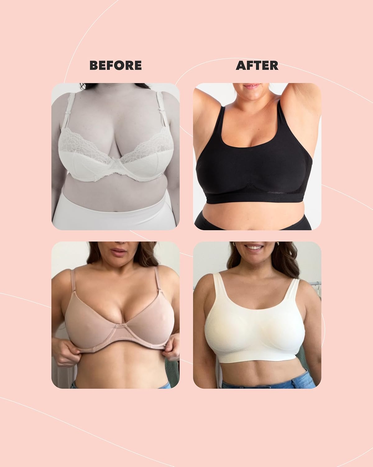 Thumbnail 5 de SHAPERMINT Bralettes Support Wireless Bra 36DDD