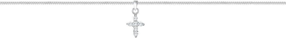 Thumbnail 1 de Elli Halskette Damen Choker Kreuz 925 Silber
