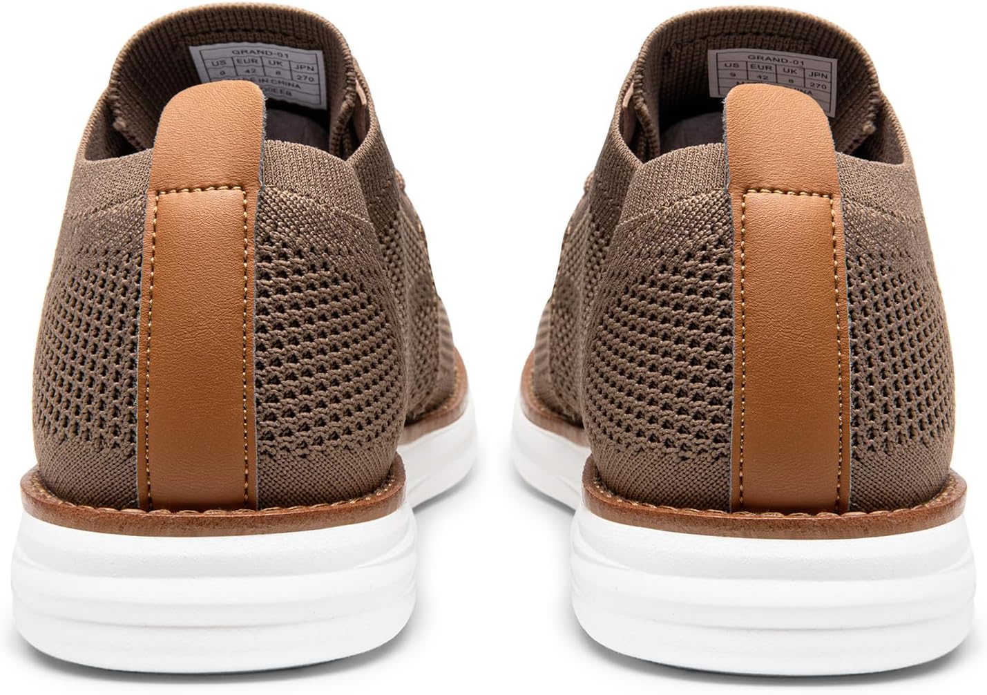 Detalle 1 de Bruno Marc Men’s KnitFlex Breeze Mesh Sneakers Oxford Lace-Up Lightweight Walking Shoes