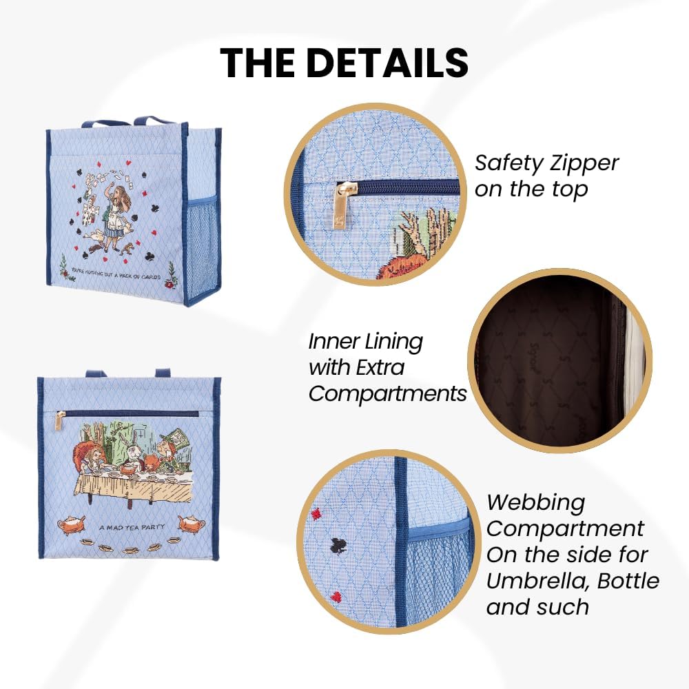 Thumbnail 5 de Signare Tapestry Shopper Bag: practical, stylish, and built for everyday shopping