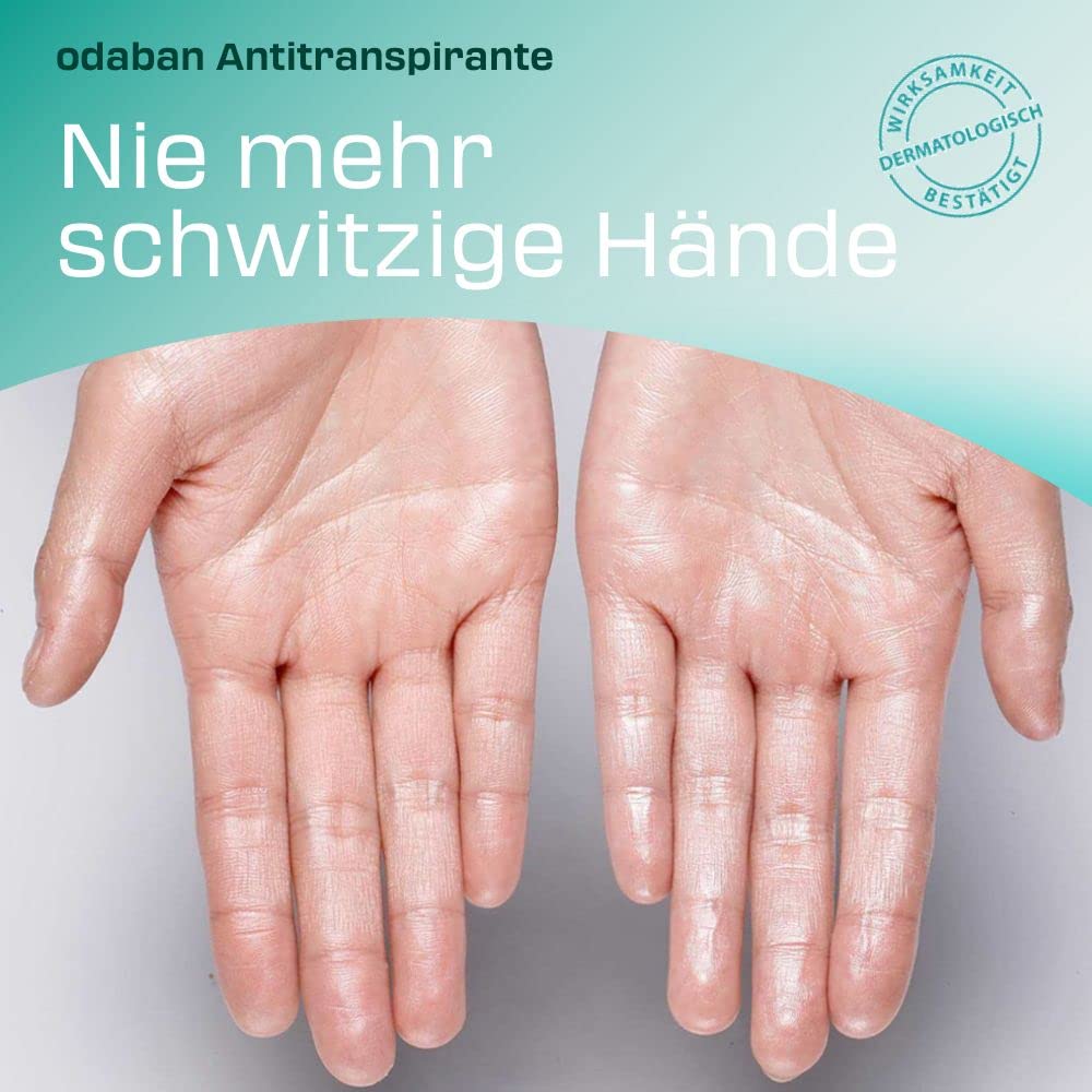 Detalle 1 de odaban® Antitranspirant Deo Spray (2 x 30 ml) gegen starkes Schwitzen – duftneutral