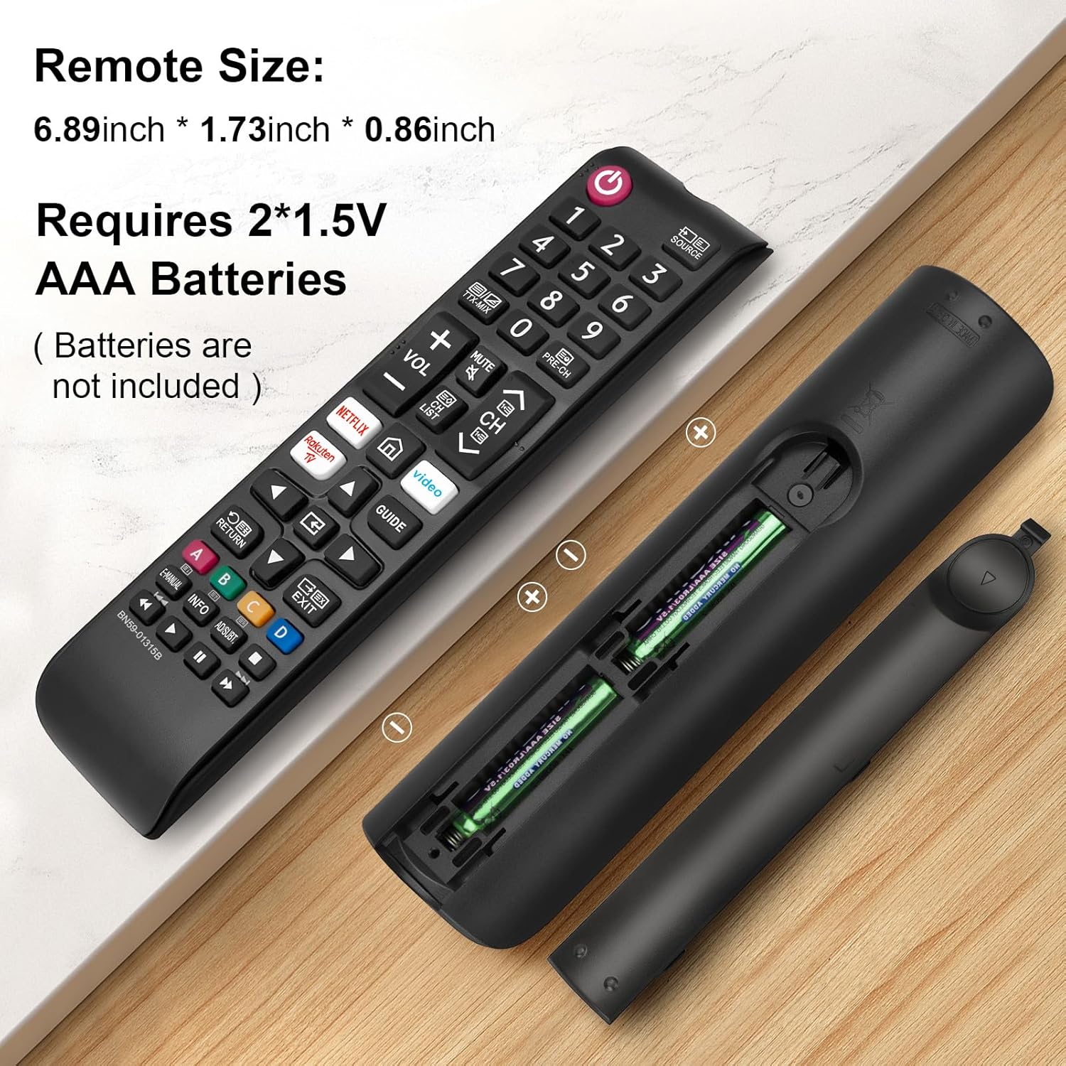 Thumbnail 5 de Samsung Smart TV Remote Universal replacement for Samsung TVs