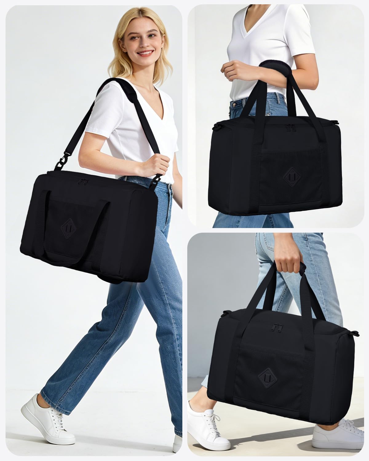 Thumbnail 5 de WANDF Easyjet Underseat Cabin Bag 45x36x20 cm — 32L Wet Pocket, Carry On Duffle for Weekends
