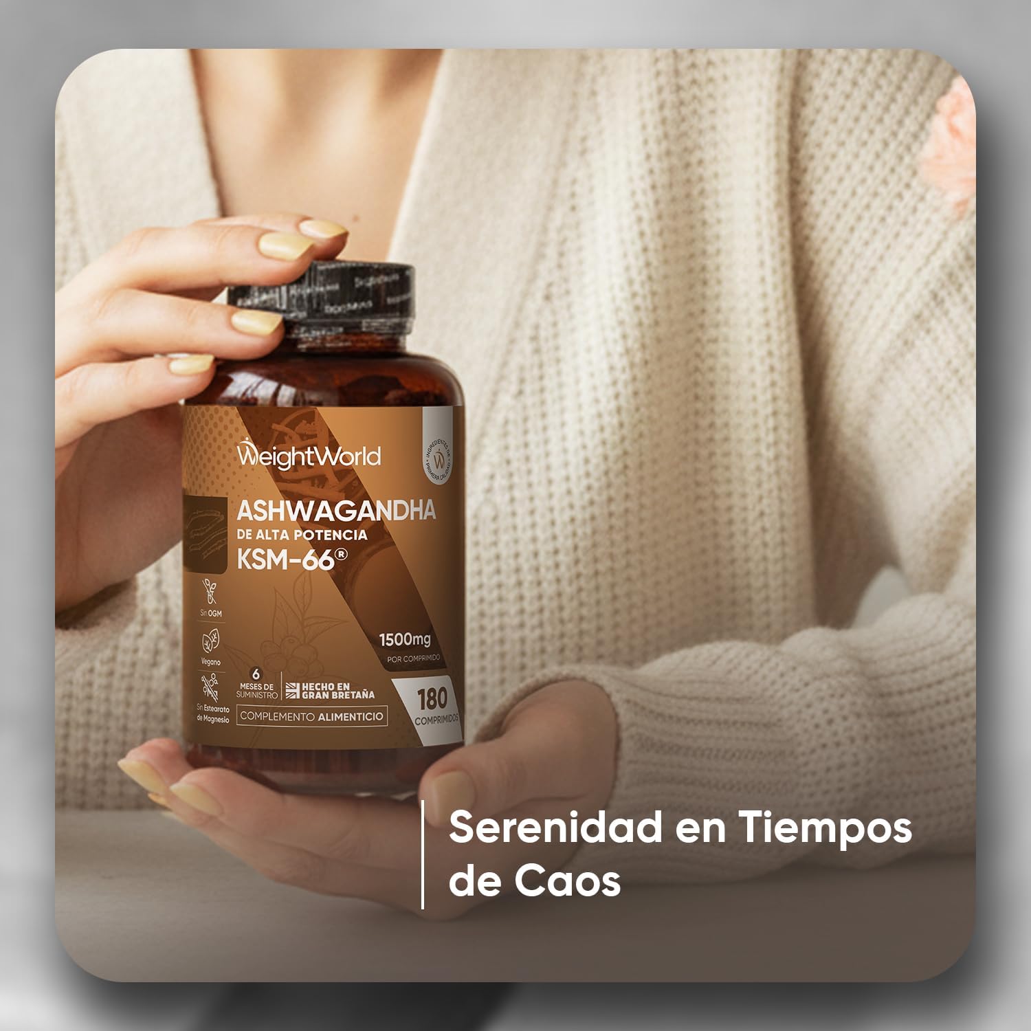 Thumbnail 6 de WeightWorld Ashwagandha KSM-66 1500mg