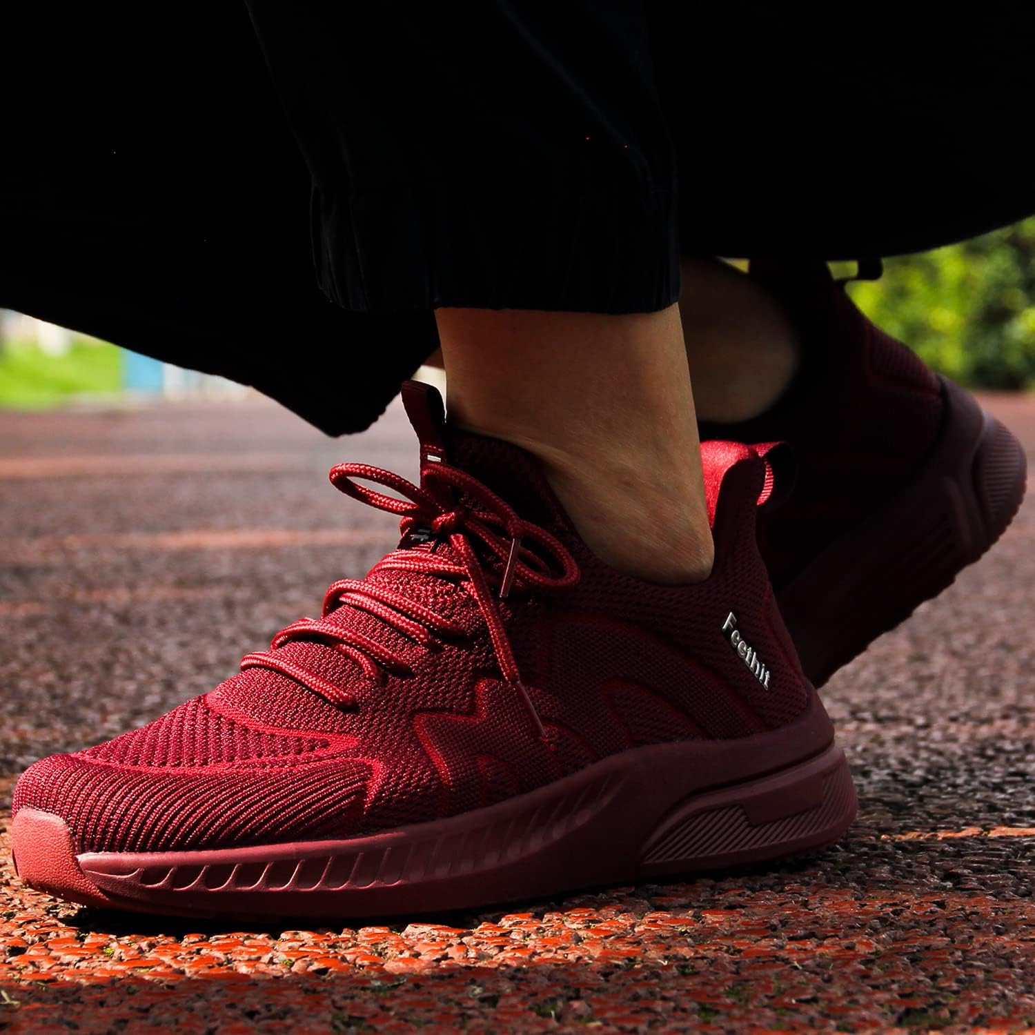 Detalle de Feethit Trainers Men: Breathable, Lightweight Training Shoes for Everyday Fitness