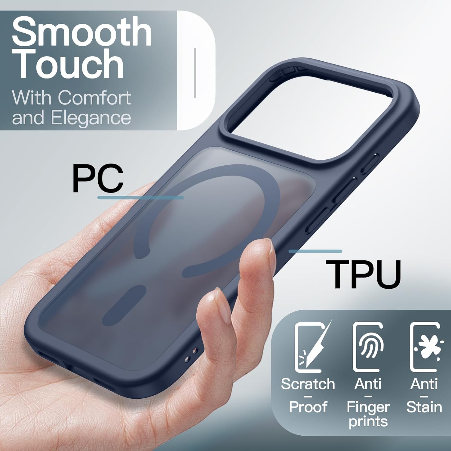 Thumbnail 4 de JETech Cover Magnetica MagSafe iPhone 17 Pro Max