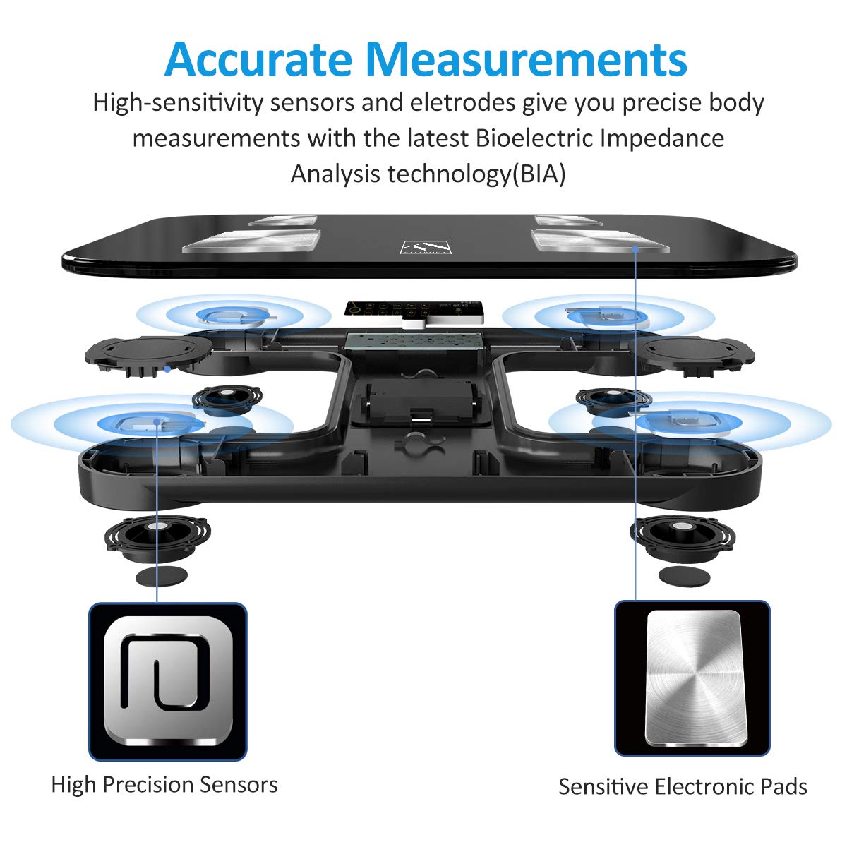Detalle de FITINDEX Smart Scale, 13 Metrics