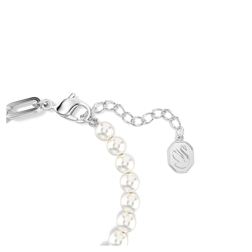 Detalle de Swarovski Pulsera Swan Strand Crystal Pearls, Rodio 1 unidad 💍