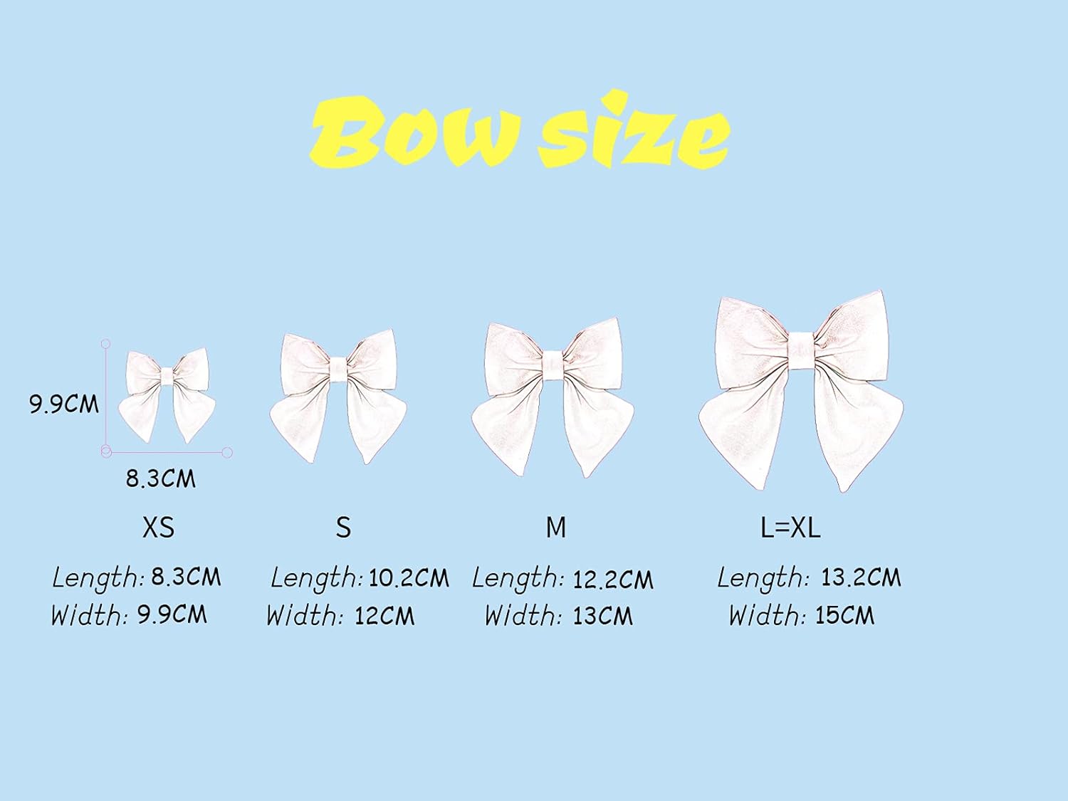 Thumbnail 4 de Unique style paws Hundehalsband aus Seide mit Schleife/Fliege, einstellbar – Größe XL, grün